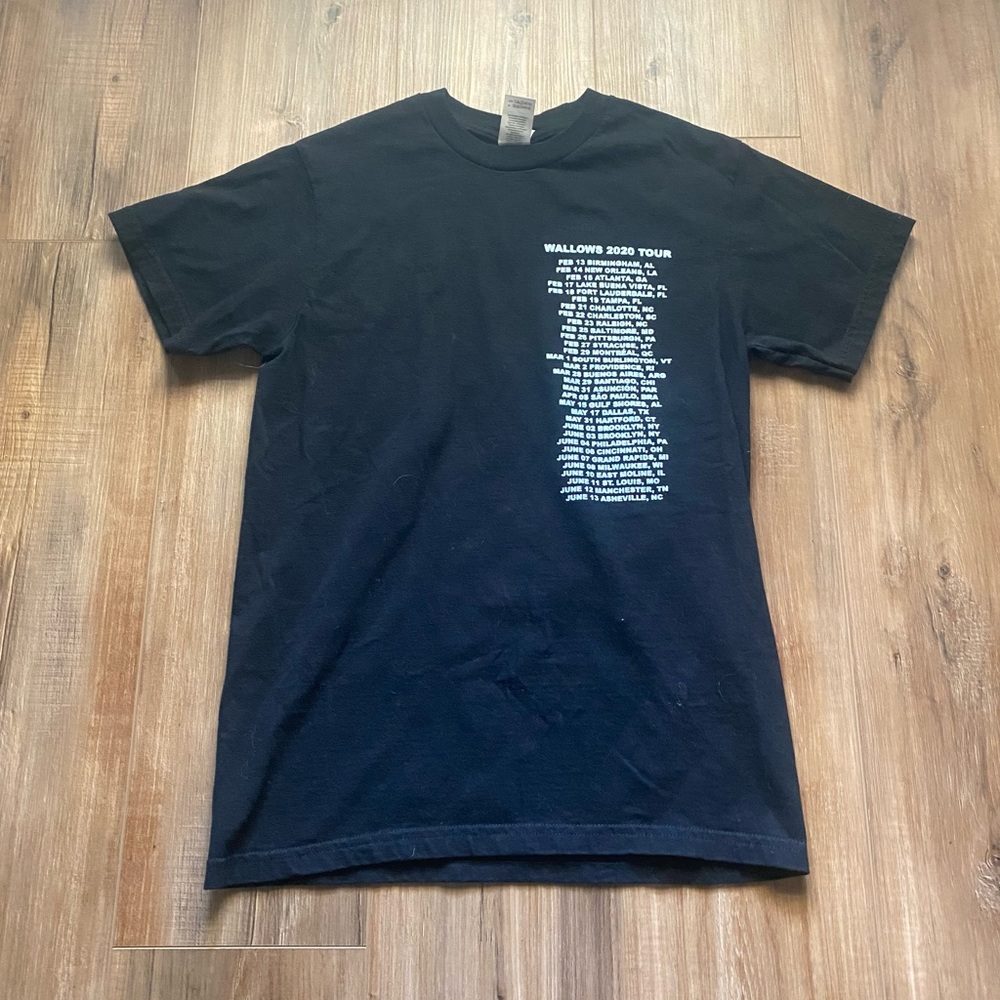 Wallows Band Black 2020 Tour T-Shirt Size SP